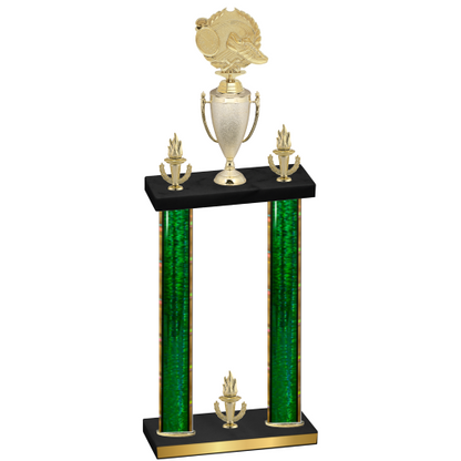 Double Green Glacier Victory Running Trophy