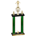 Double Green Glacier First Place Wrestling Trophy