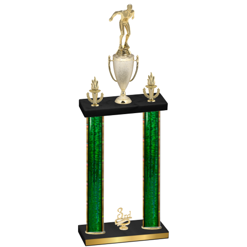 Double Green Glacier Third Place Swimming Trophy