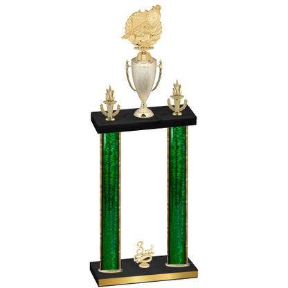 Double Green Glacier Third Place Swimming Trophy