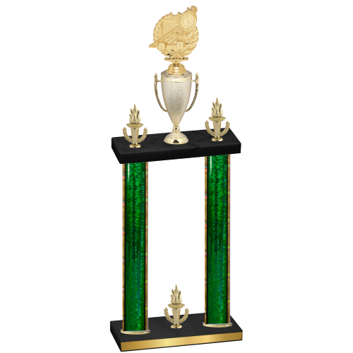 Double Green Glacier Victory Swimming Trophy