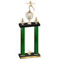 Double Green Glacier Second Place Skater Trophy