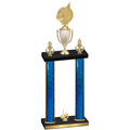 Double Blue Glacier First Place Volleyball Trophy
