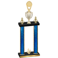 Double Blue Glacier Fourth Place Insert Trophy