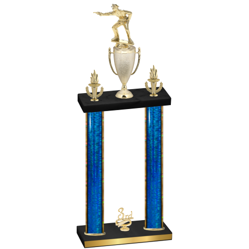 Double Blue Glacier Third Place Shooter Trophy