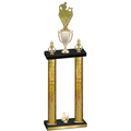 Double Gold Glacier Third Place Rugby Trophy