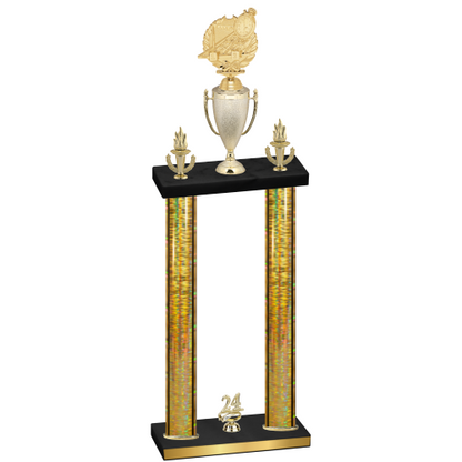 Double Gold Glacier Year Swimming Trophy