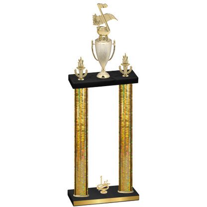 Double Gold Glacier First Place Music Trophy