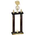 Double Black Glacier Fourth Place Running Trophy