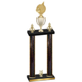 Double Black Glacier Year Volleyball Trophy