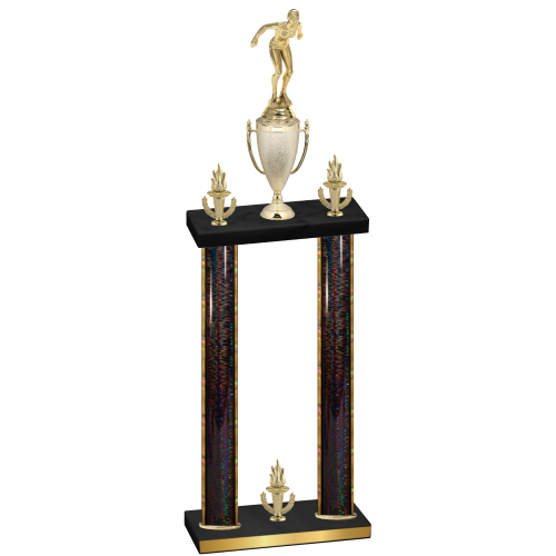 Double Black Glacier Victory Tennis Trophy
