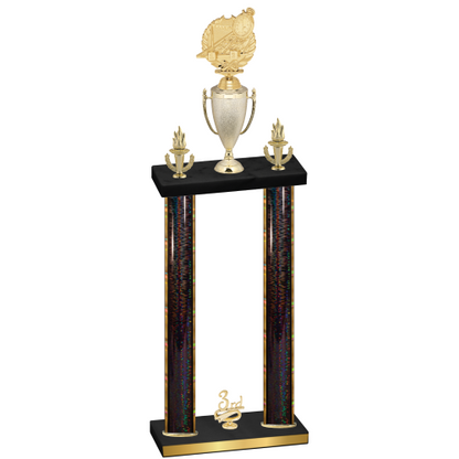Double Black Glacier Third Place Swimming Trophy