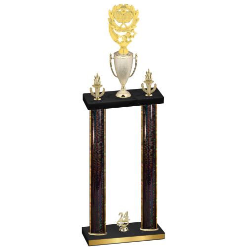 Double Black Glacier Year Pickleball Trophy