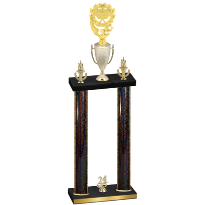 Double Black Glacier Year Pickleball Trophy