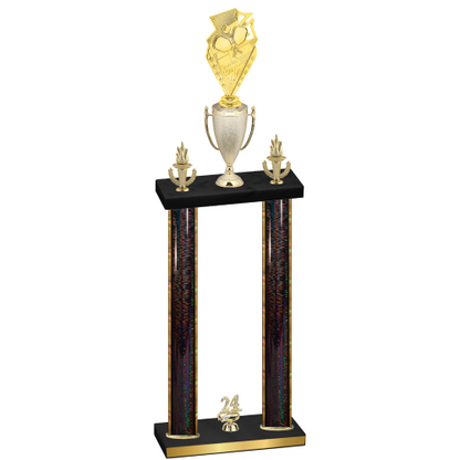 Double Black Glacier Year Pickleball Trophy