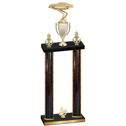 Double Black Glacier Fourth Place Cars Trophy