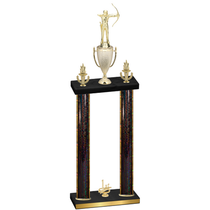 Double Black Glacier First Place Archery Trophy