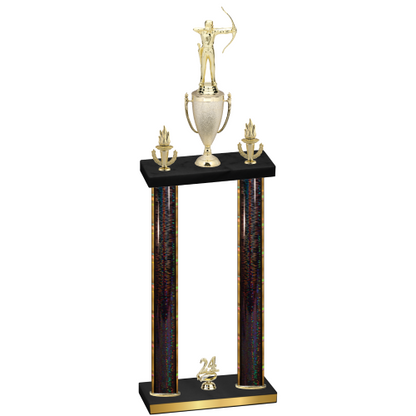 Double Black Glacier Year Archery Trophy