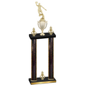 Double Black Glacier Victory Basketball Trophy