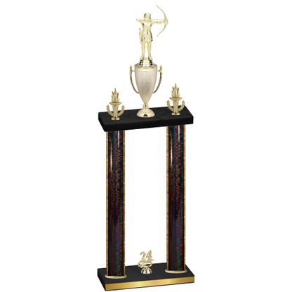 Double Black Glacier Year Archery Trophy