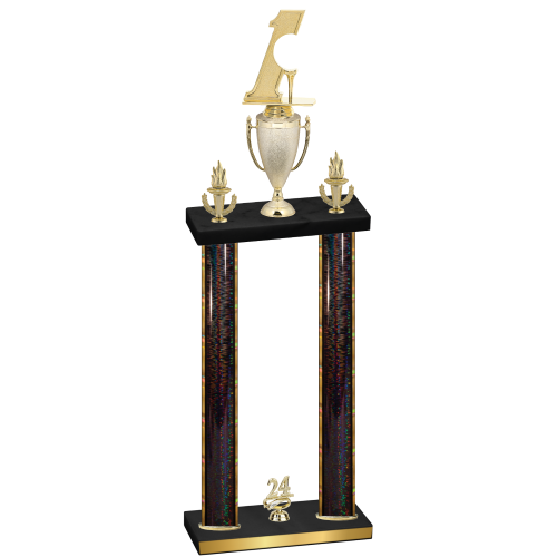 Double Black Glacier Year Golf Trophy
