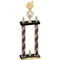 Double Flag USA Victory Swimming Trophy