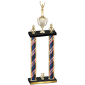Double Flag USA Year Victory Trophy