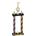Double Flag USA Fourth Place Archery Trophy