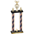 Double Flag USA Fourth Place Academics Trophy