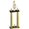 Double Gold Carbon Fiber Victory Hockey Trophy