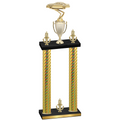 Double Gold Carbon Fiber Victory Cars Trophy