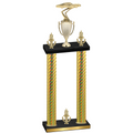 Double Gold Carbon Fiber Victory Cars Trophy