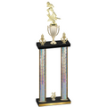Double Silver Glacier Year Football Trophy