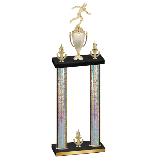 Double Silver Glacier Victory Running Trophy