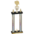 Double Silver Glacier Third Place Running Trophy