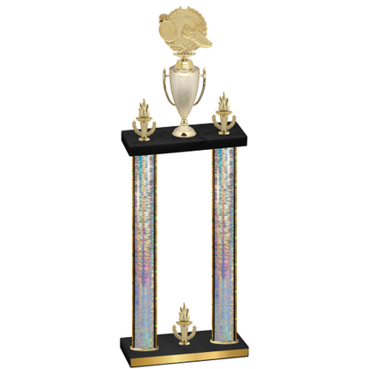 Double Silver Glacier Victory Running Trophy