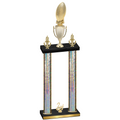 Double Silver Glacier Second Place Football Trophy