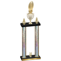 Double Silver Glacier Year Football Trophy