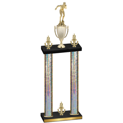 Double Silver Glacier Victory Swimming Trophy