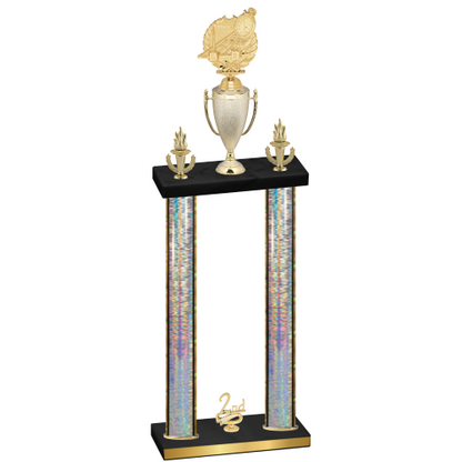 Double Silver Glacier Second Place Swimming Trophy
