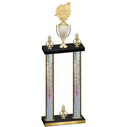 Double Silver Glacier Victory Swimming Trophy
