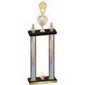 Double Silver Glacier First Place Insert Trophy