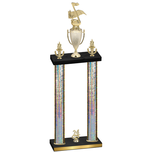 Double Silver Glacier Year Music Trophy