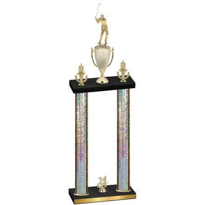Double Silver Glacier Year Golf Trophy