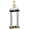 Double Silver Carbon Fiber Year Shooter Trophy
