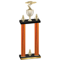Double Orange Carbon Fiber Victory Cars Trophy