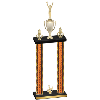 Double Orange Glacier Third Place Victory Trophy