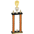 Double Orange Glacier Year Pickleball Trophy