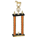 Double Orange Glacier Year Horses Trophy