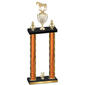 Double Orange Glacier Year Horses Trophy
